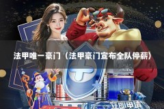 法甲唯一豪门（法甲豪门宣布全队停薪）